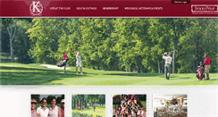 Desktop Screenshot of knollwoodcountryclub.net